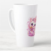Süße Hexen-Kitty Milchtasse (Linke Ecke)