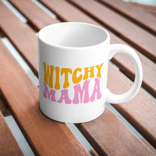Süße Hexen-Mama-Mom-Hexen-Halloween Kaffeetasse