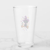Süße Hexenkatze Glas (Rückseite)
