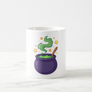 Süße Hexenkessel-Magie-Trank-Halloween-Kaffee Kaffeetasse