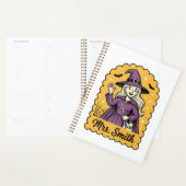 Süße Hexenlehrerin Frau Smith Vintage Halloween-De Planer (Anzeige)