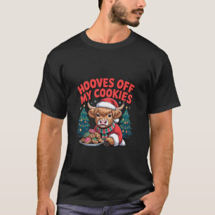 Süße Highland-Kuh Lustiger Weihnachten Kühe Liebha T-Shirt