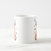Süße Highland-Kuh Valentins-Mug Kaffeetasse (Mittel)