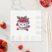 SÜSSE HIMBEERE SERVIETTE (Beispiel)