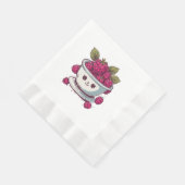 SÜSSE HIMBEERE SERVIETTE (Ecke)
