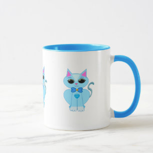Süße himmlische Katze Tasse
