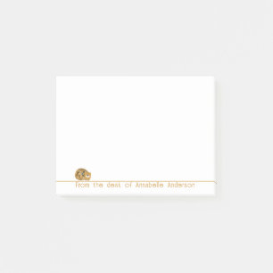 Süße Hippie-Katze Personalisierte Notizen