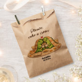 Süße Hochzeit Geschenktütchen (Ausgeschnitten)