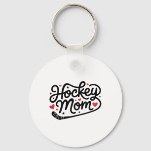 Süße Hockey-Mama Hockey-Spielerin Mutter  Schlüsselanhänger