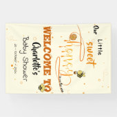 Süße Honig und Kawaii-Augen-Text Banner (Horizontal)