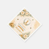 Süße Honigbiene Geburtstag Serviette (Ecke)