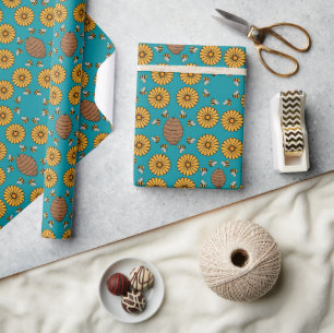 Süße Honigbiene  Geschenkpapier