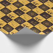 Süße Honigbiene Geschenkpapier (Ecke)