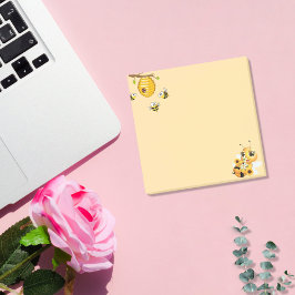 Süße Honigbiene Post-it Klebezettel