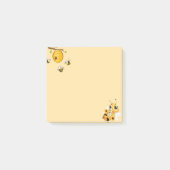 Süße Honigbiene Post-it Klebezettel (Vorderseite)