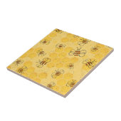 Süße Honigbienen summen Fliese (Seite)