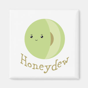Süße Honigmelone Magnet