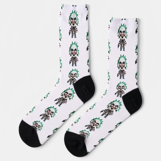 Süsse Horror Socken (Linkes Detail)