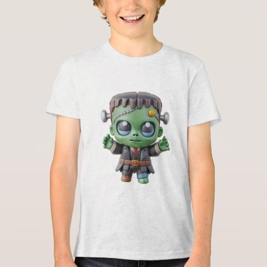 Süsse Horror Tri-Blend Shirt (Vorderseite)