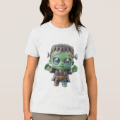 Süsse Horror Tri-Blend Shirt (Vorderseite)