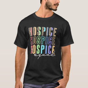 Süße Hospiztruppe Hospiz Leopard Helferin Krankens T-Shirt