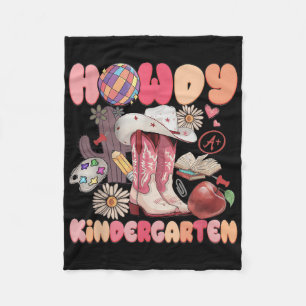 Süße Howdy Kindergarten Cowboy Cowgirl Stiefel Rüc Fleecedecke