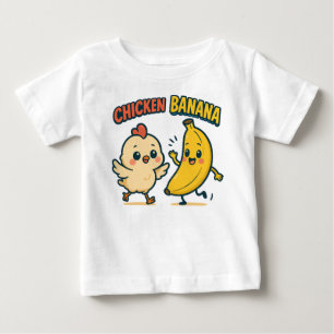 SÜSSE HÜHNCHEN BANANE BABY T-SHIRT