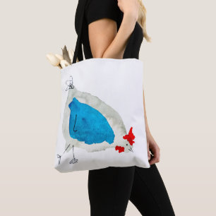 Süße Hühner Aquarell Tasche