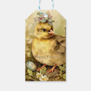 Süße Hühner-Oster-Eier im Wald Geschenkanhänger