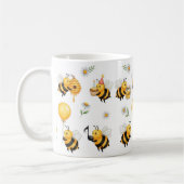 Süße Hummel Kaffeetasse (Links)