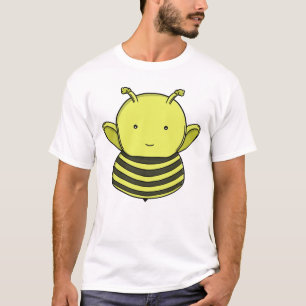 Süße Hummel Kawaii Honigbiene Cartoon Insekt T-Shirt