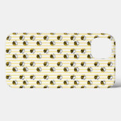 Süße Hummel nahtloses Muster Case-Mate iPhone Hülle (Rückseite (Horizontal))