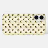 Süße Hummel Nahtloses Muster Case-Mate iPhone Hülle (Rückseite (Horizontal))