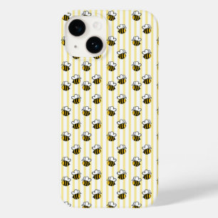 Süße Hummel Nahtloses Muster Case-Mate iPhone 14 Hülle