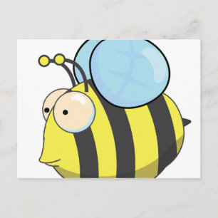 Süße Hummel Postkarte