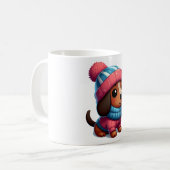 Süsse Hund Hund Hund Hundshund Mawdock Hundklumpen Kaffeetasse (Vorderseite Links)