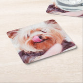 Süße Hund Untersetzer 5 (angewinkelt)