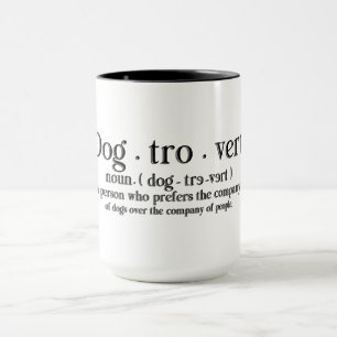 Süße Hund Zitat Tasse
