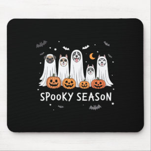 Süße Hunde als Geister verkleidet Lustiger Hallowe Mousepad