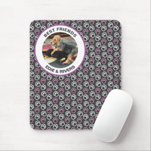 Süße Hunde-Fußabdrücke-Mauspad Mousepad