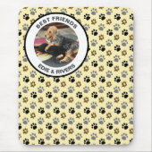 Süße Hunde-Fußabdrücke-Mauspad Mousepad (Vorne)