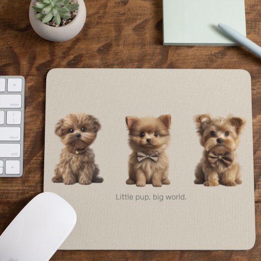 Süße Hunde-Mauspad Mousepad