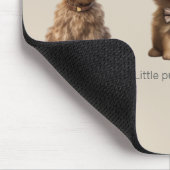 Süße Hunde-Mauspad Mousepad (Ecke)