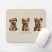 Süße Hunde-Mauspad Mousepad (Mit Mouse)