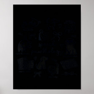 Süße Hunde Sprachpathologie Sprachpathologe Poster