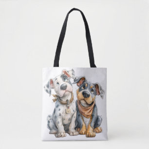 süße Hunde Tasche
