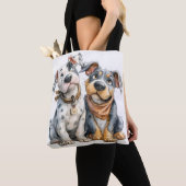 süße Hunde Tasche (Von Nahem)
