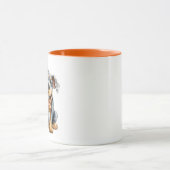 süße Hunde Tasse (Zentrum)