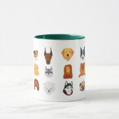 Süße Hunde Tasse (Zentrum)
