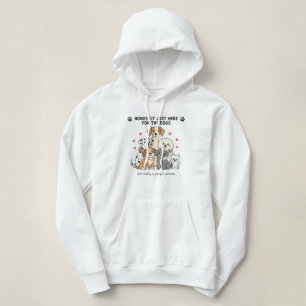 Süße Hundefamiliengruppe für Hundemütter und Tierl Hoodie